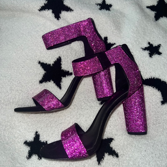 Gianni Bini Ronilynn Bling Jewel Embellished Dress Sandals - Picture 1 of 5